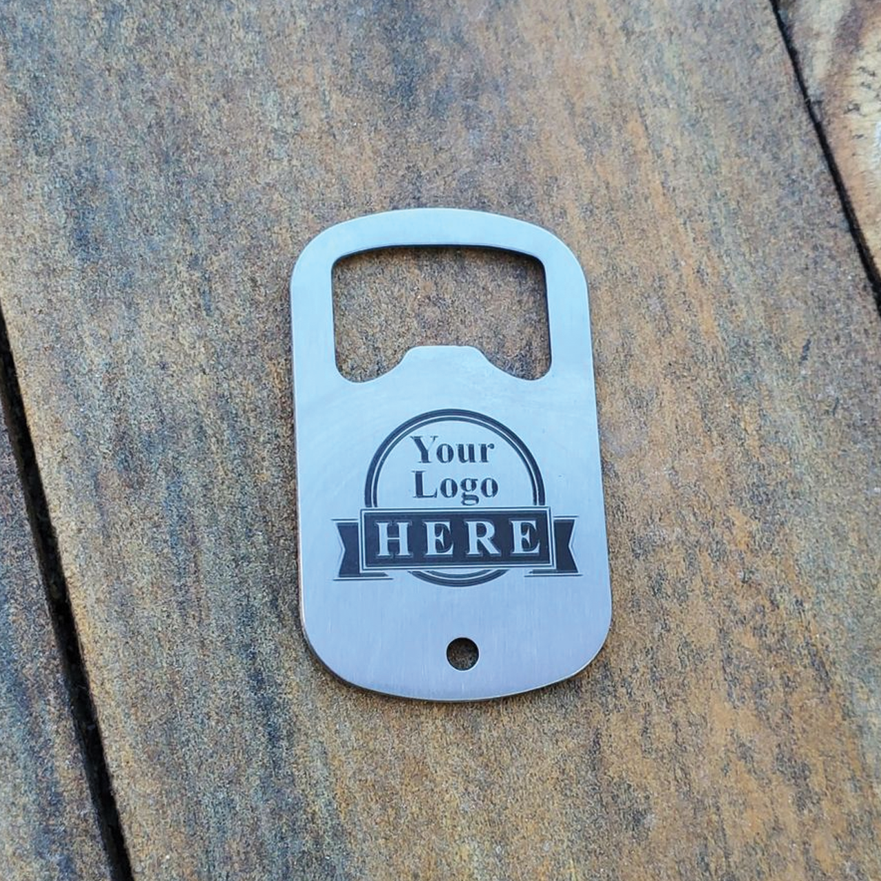 Personalized Minimalist Dog ID Bottle Opener Tag Business Keychain Stainless Steel Custom Laser Engraved Pocket Bottle Opener, Personalized, Minimalist, Bottle, Opener, Business, DogTag, Keychain, Stainless Steel, Custom, Laser Engraved, Pocket